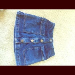 Denim skirt